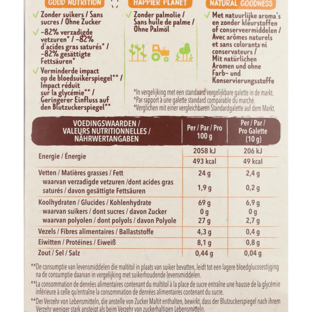 3x Galetten Fijn Suikervrij 150 gr^Céréal Sale