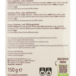 3x Galetten Fijn Suikervrij 150 gr^Céréal Sale