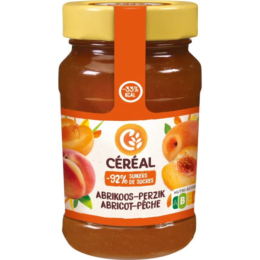 Clearance 3x Jam Abrikoos & Perzik 270 gr Beleg