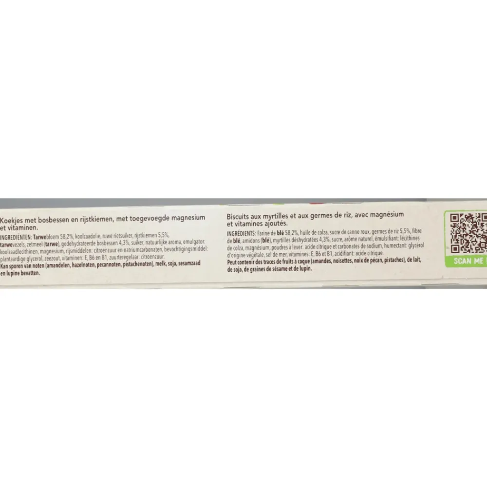 12x Koekjes Bosbessen Rijstkiemen 140 gr^Céréal New