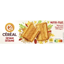 Koek<Céréal 3x Koekjes Sesam 230 gr