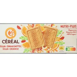 3x Koekjes Soja-Sinaasappel 280 gr^Céréal New