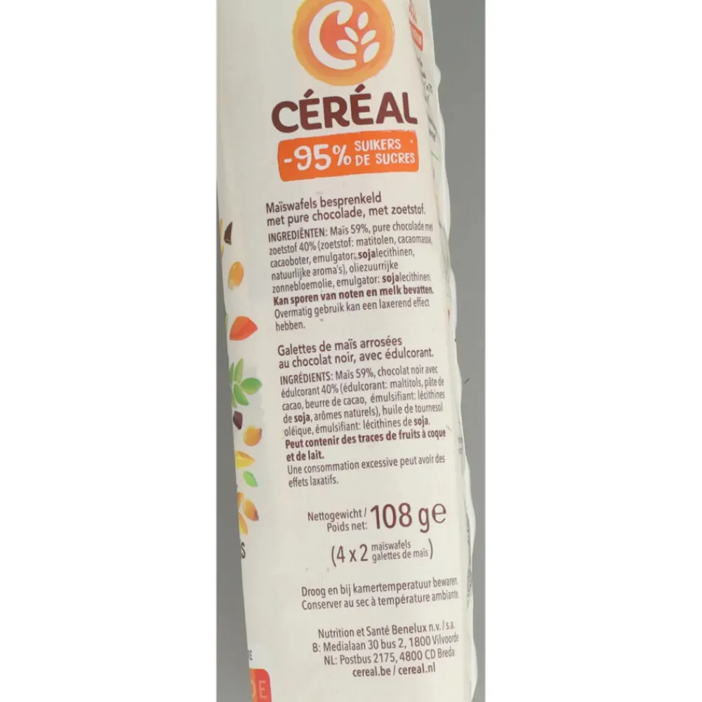 Online 3x Maiswafel Puur 108 gr Brood & Crackers