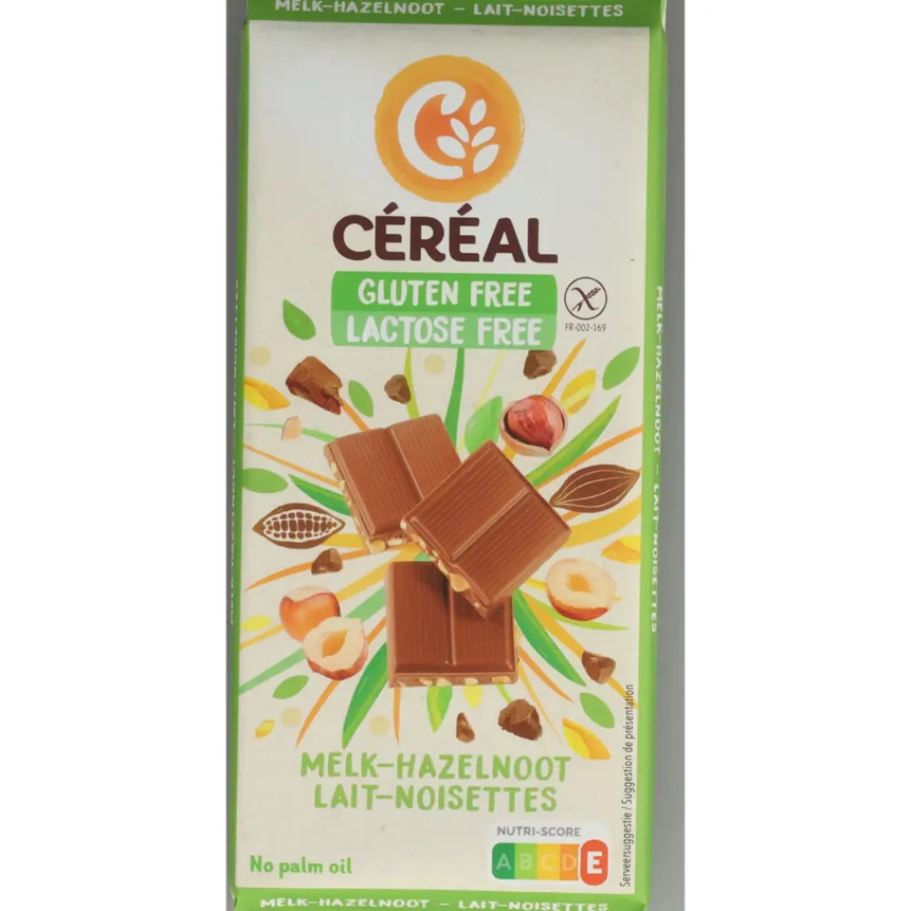 Outlet 5x Melkchocolade Tablet met Hazelnoot 100 gr Chocolade