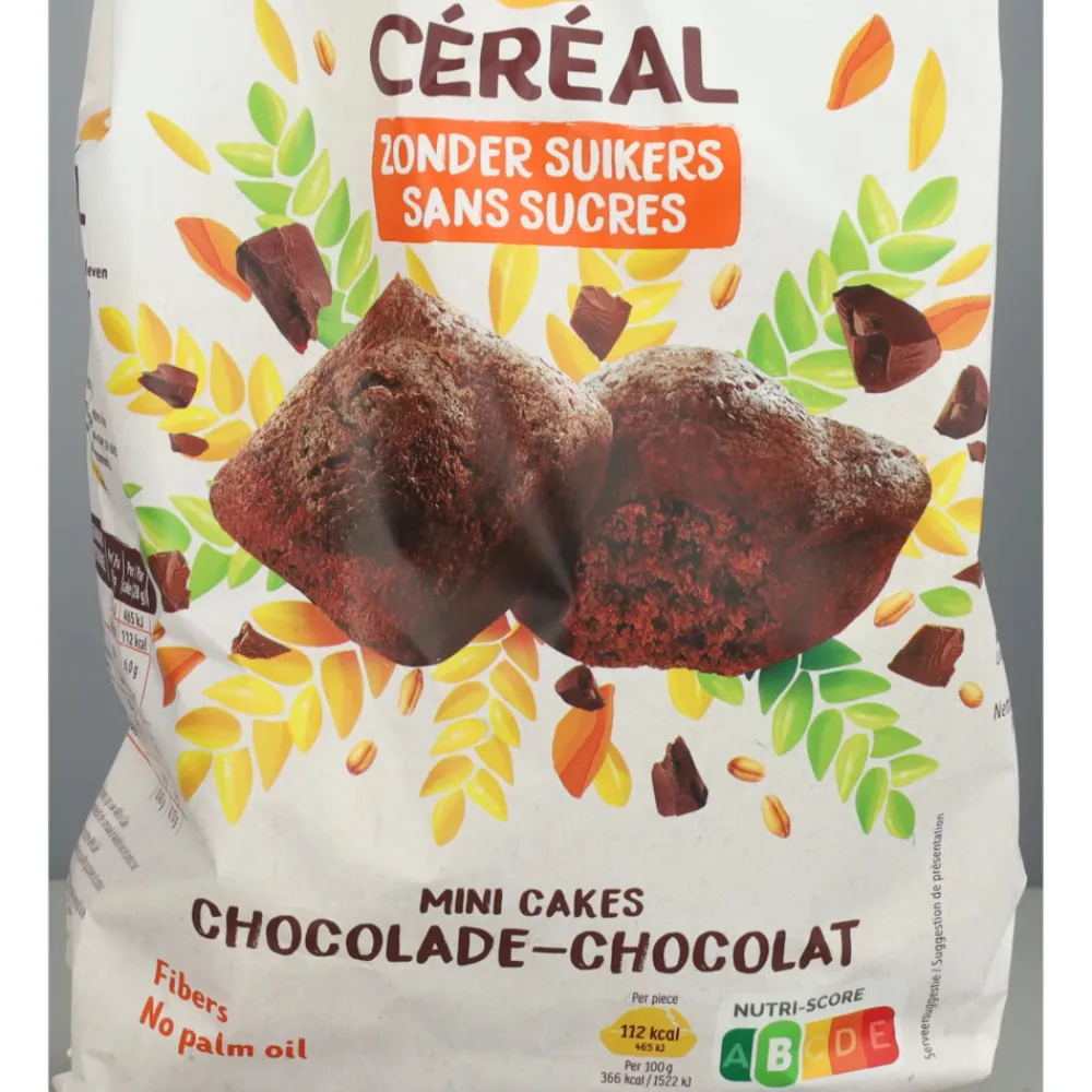 Snacks<Céréal 3x Mini Cakes Chocolade 196 gr