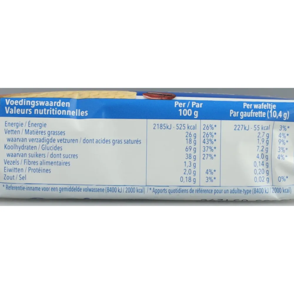 Brood & Crackers|Glutenvrij<Céréal 3x Mokkawafels 125 gr