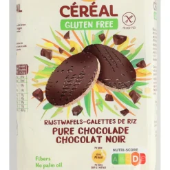 3x Rijstwafel Pure Chocolade 130 gr^Céréal New
