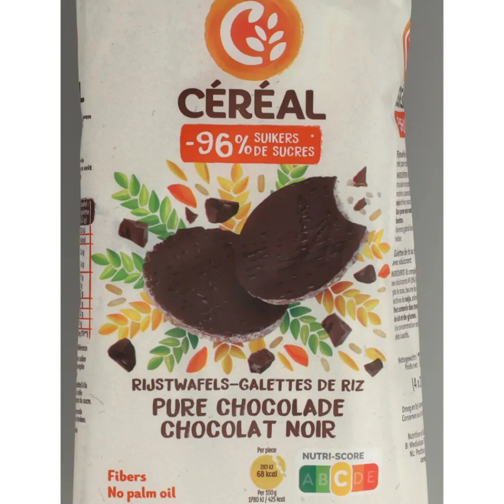 14x Rijstwafels Puur 130 gr^Céréal Discount