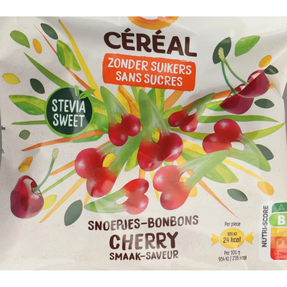 Snoep<Céréal 12x Snoepjes Kers 120 gr