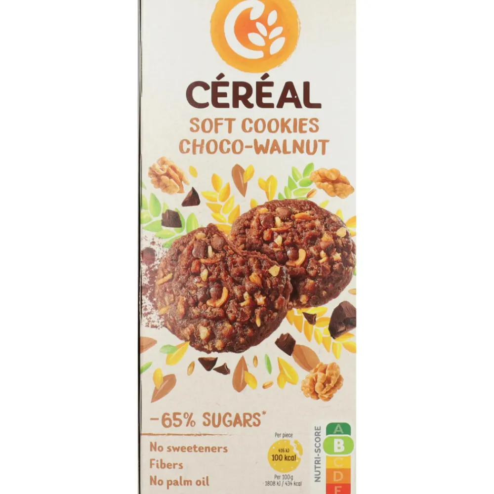3x Soft Cookies Choco-Walnut 138 gr^Céréal Outlet