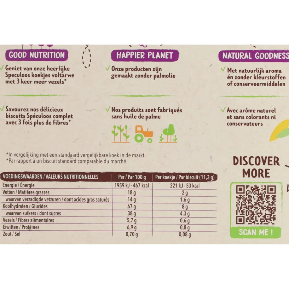 Hot 3x Speculaas Voltarwe 350 gr Koek