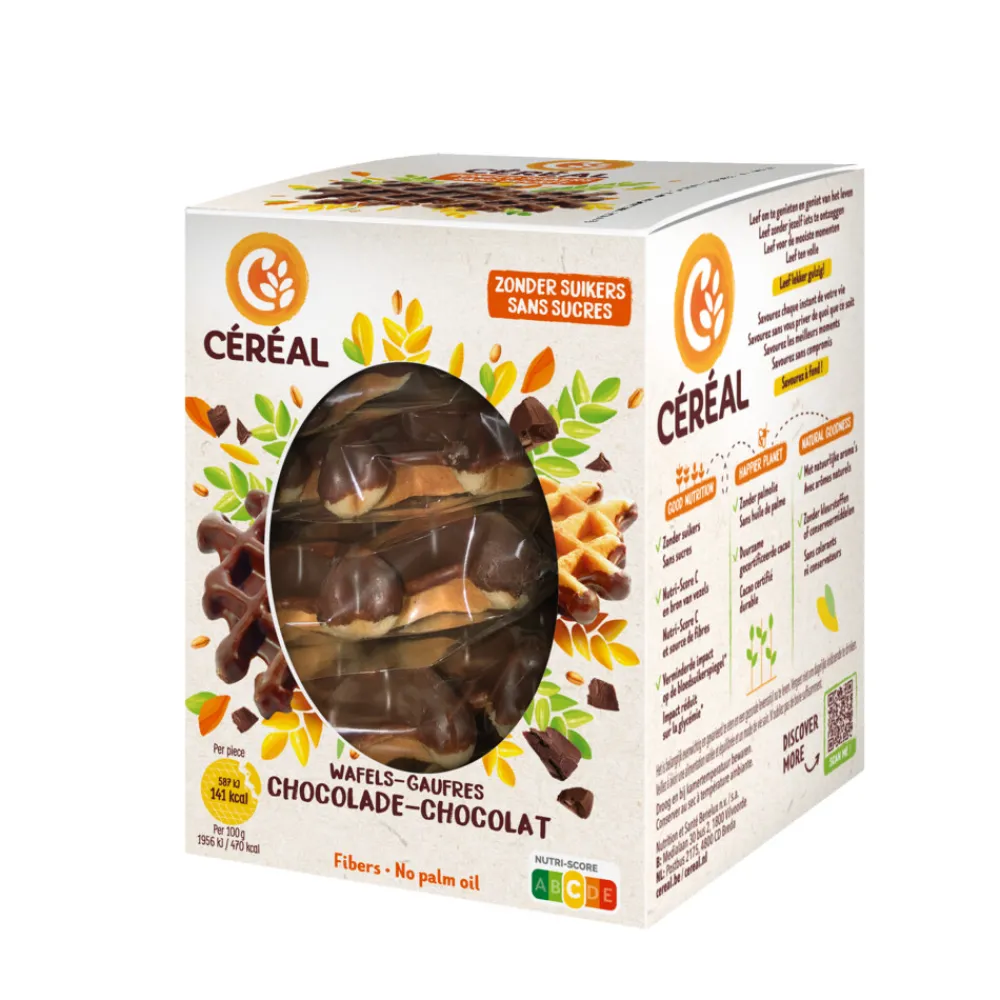 6x Wafels Chocolade 5 stuks^Céréal