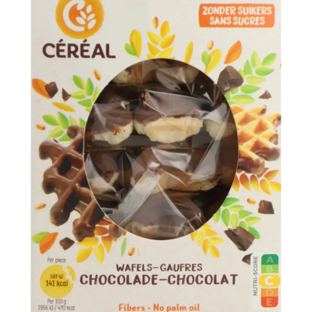 6x Wafels Chocolade 5 stuks^Céréal