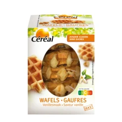 Brood & Crackers<Céréal 3x Wafels Vanille 150 gr