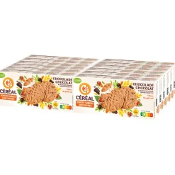 Clearance 12x Zandkoek Hazelnoot Chocolade 132 gr Koek