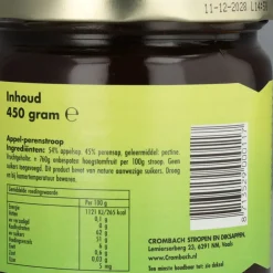 3x Appel Perenstroop 450 gr^Crombach Online