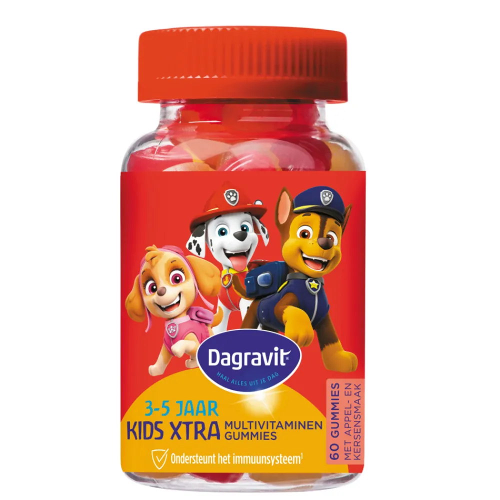 Vitaminen & Supplementen|Vitaminen Kind<Dagravit 2x Multivitamine Gummie Paw Patrol 60 gummies