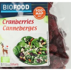 Outlet 3x Biofood Cranberries Biologisch 100 gr Superfoods