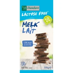 3x Chocoladereep Melk Glutenvrij en Lactosevrij 100 gr Chocolade