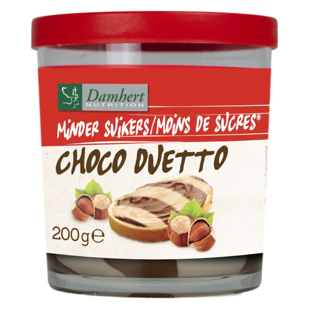 3x Chocopasta Duetto 200 gr^Damhert New