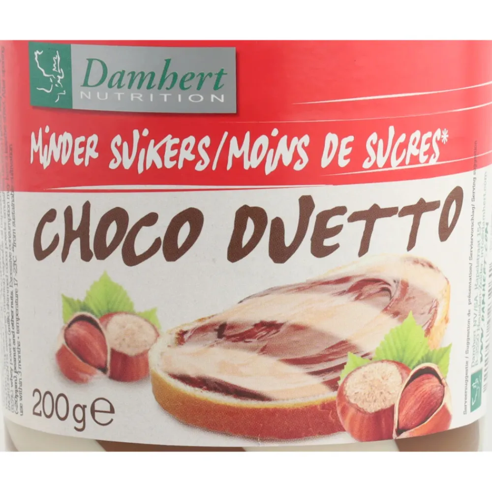3x Chocopasta Duetto 200 gr^Damhert New