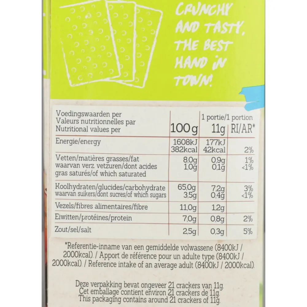 3x Crackers Haver Glutenvrij Lactosevrij 230 gr^Damhert Outlet