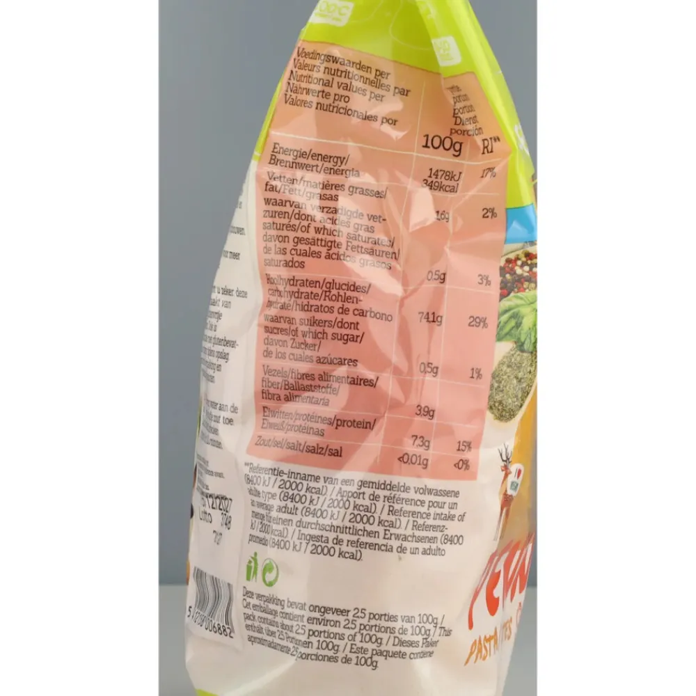 Outlet 3x Glutenvrij Pasta Penne 250 gr Pasta, Rijst & Wraps|Bakken