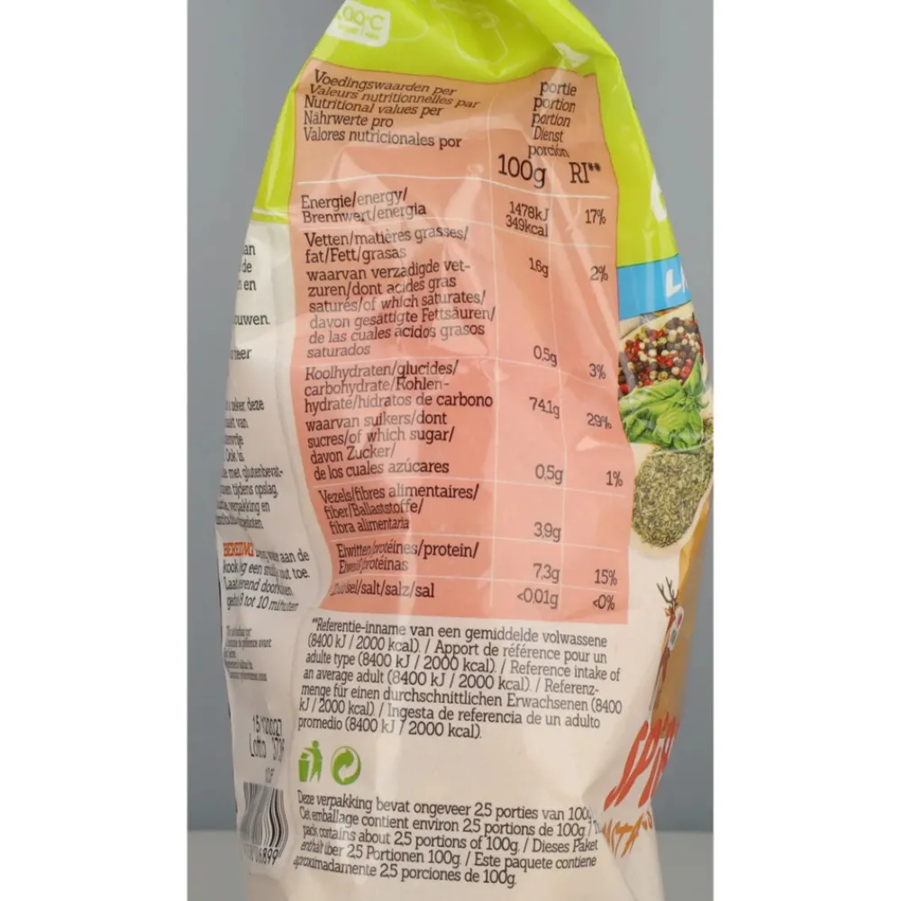 3x Glutenvrij Pasta Spiraaltjes 250 gr^Damhert Sale