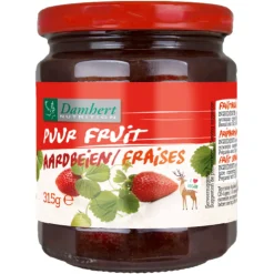 3x Puur Fruit Confiture Aardbei 315 gr^Damhert Best