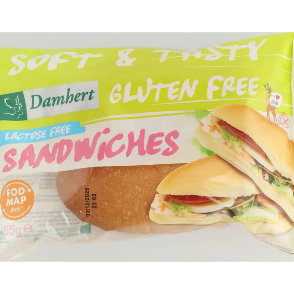Online 3x Sandwiches Glutenvrij 65 gr Brood & Crackers
