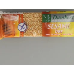 3x Traditional Sesambar Glutenvrij 50 gr^Damhert