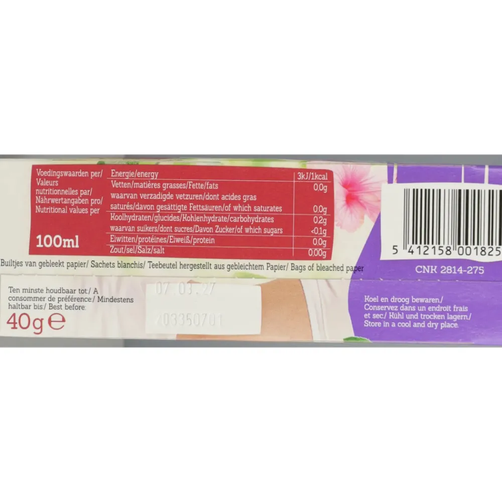 Thee<Damhert 3x Wellbeing Thee Stoelgang 20 stuks