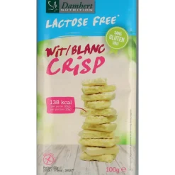 3x Witte Chocoladetabletten Crisp Glutenvrij 100 gr^Damhert