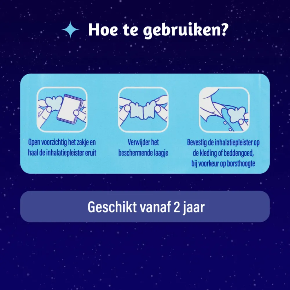 3x Inhalatiepleisters 6 sachets^Dampo Sale