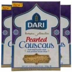 New 3x Couscous Pearled 500 gr Pasta, Rijst & Wraps