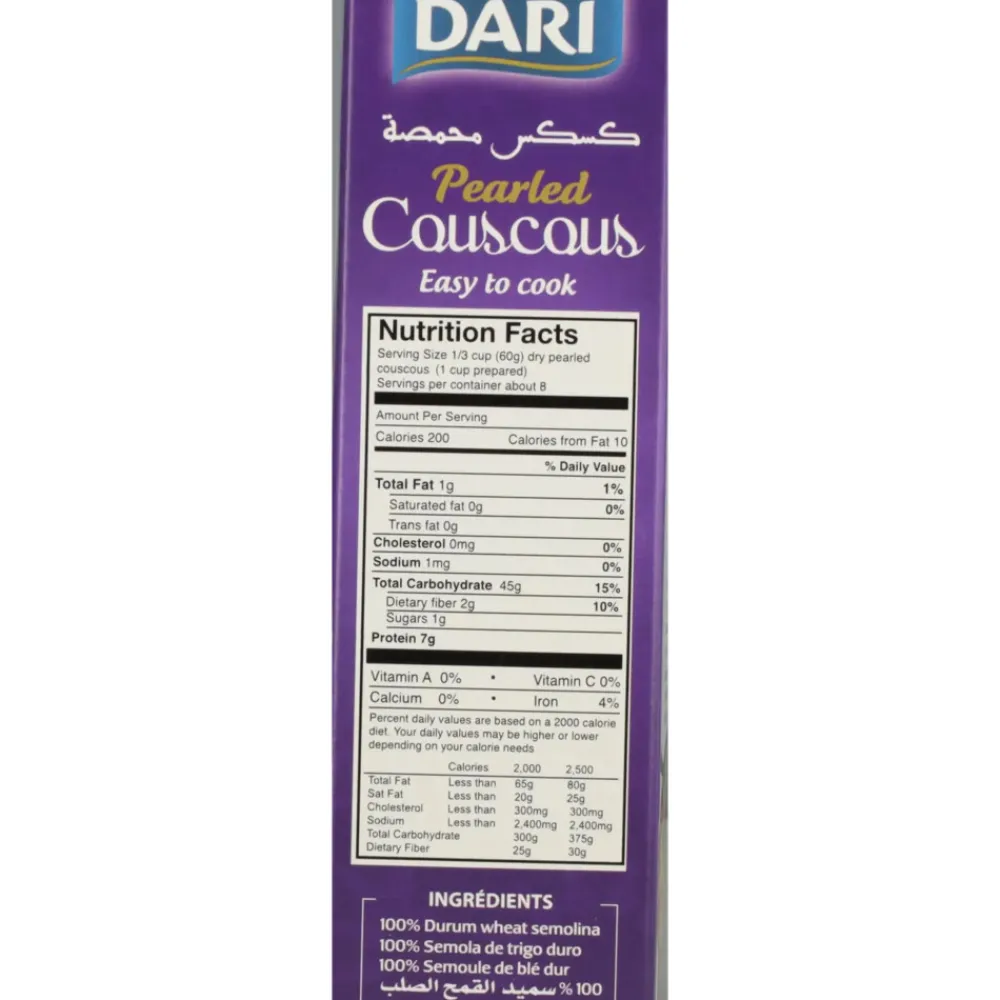 New 3x Couscous Pearled 500 gr Pasta, Rijst & Wraps