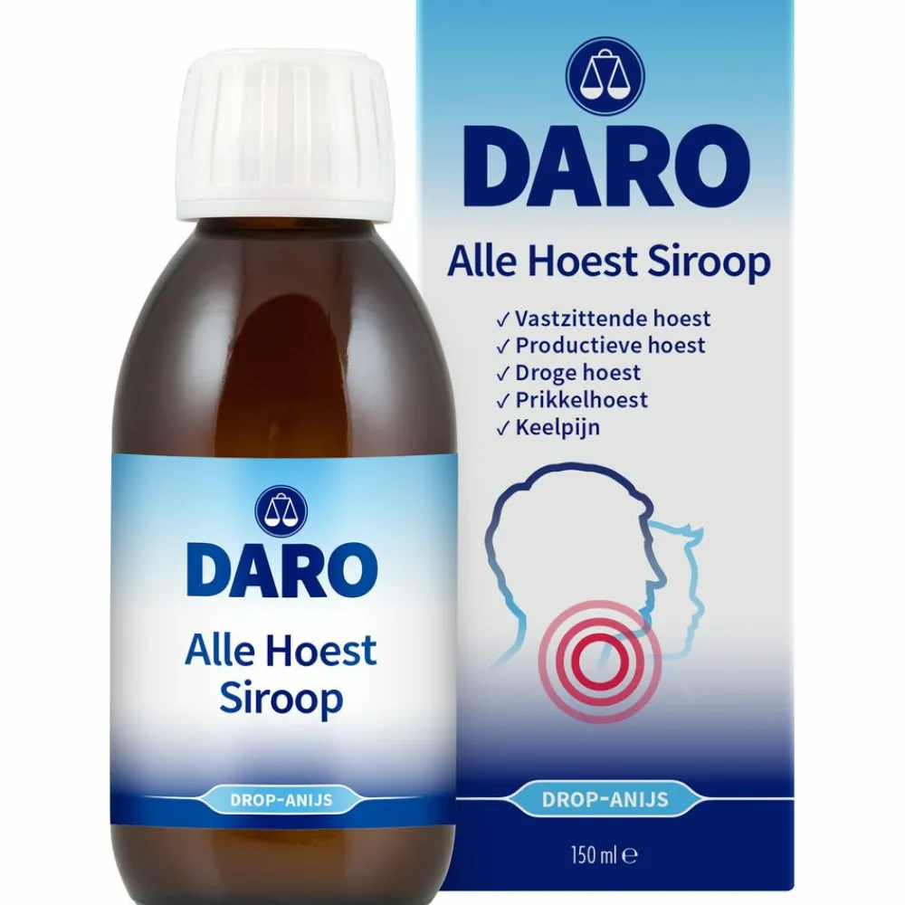 Luchtwegen & Keel<Daro 3x Alle Hoest Siroop 150 ml