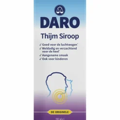 2x Thijmsiroop 200 ml^Daro Clearance