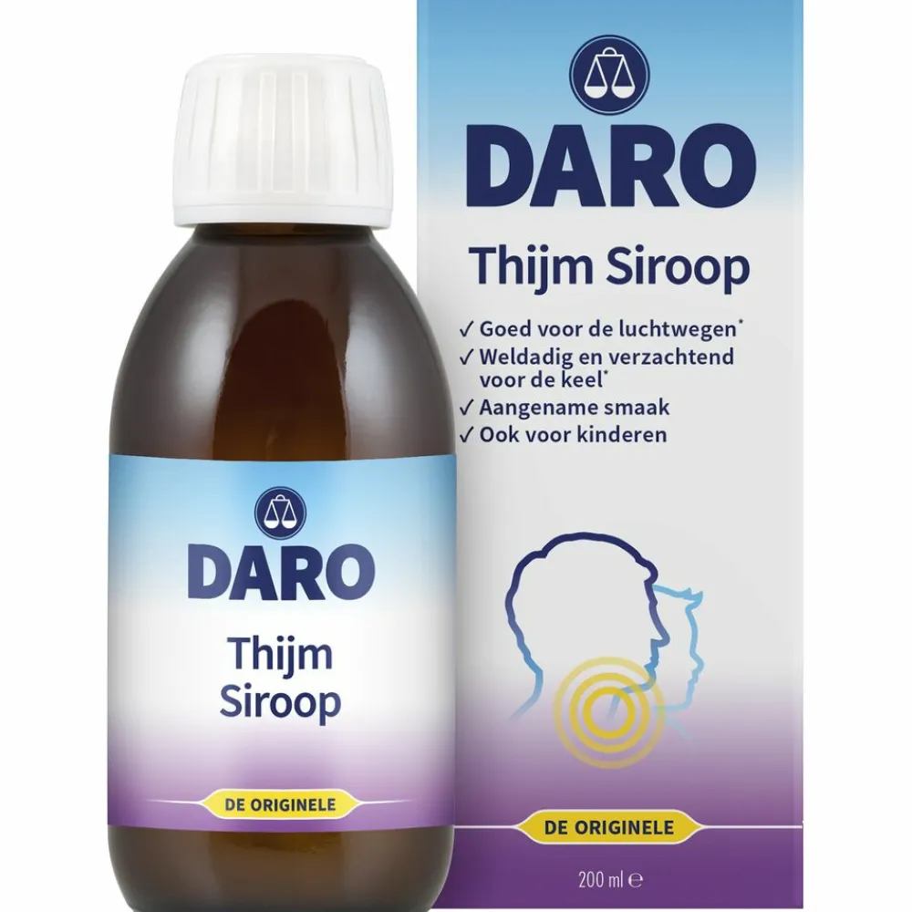 2x Thijmsiroop 200 ml^Daro Clearance