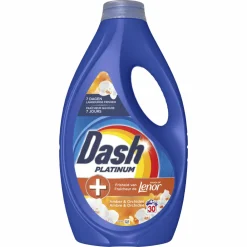 Wasmiddel<Dash 4x Vloeibaar Wasmiddel Amber & Orchidee 30 Wasbeurten 1350 ml