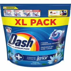 3x Wasmiddelcapsules 4in1 Pods Zeebries 35 stuks^Dash Discount