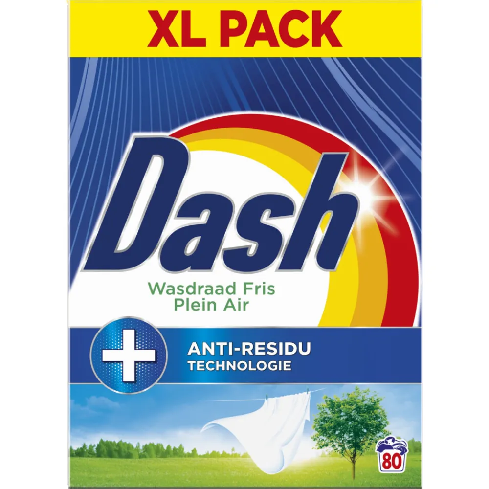 Clearance 2x Waspoeder Wasdraad Fris 80 Wasbeurten 4,4 kg Wasmiddel