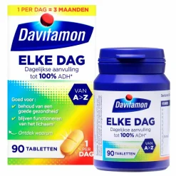 Online 2x Elke Dag 90 tabletten Multi Vitaminen En Mineralen