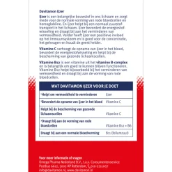 2x IJzer Met Vitamine B12 33 tabletten Mineralen