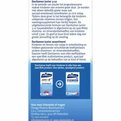 2x Junior 3+ Kauwvitamines Framboos 60 kauwtabletten^Davitamon Sale