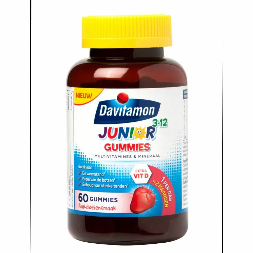 2x Junior Gummies 3-12 jaar 60 gummies Vitaminen & Supplementen|Vitaminen Kind