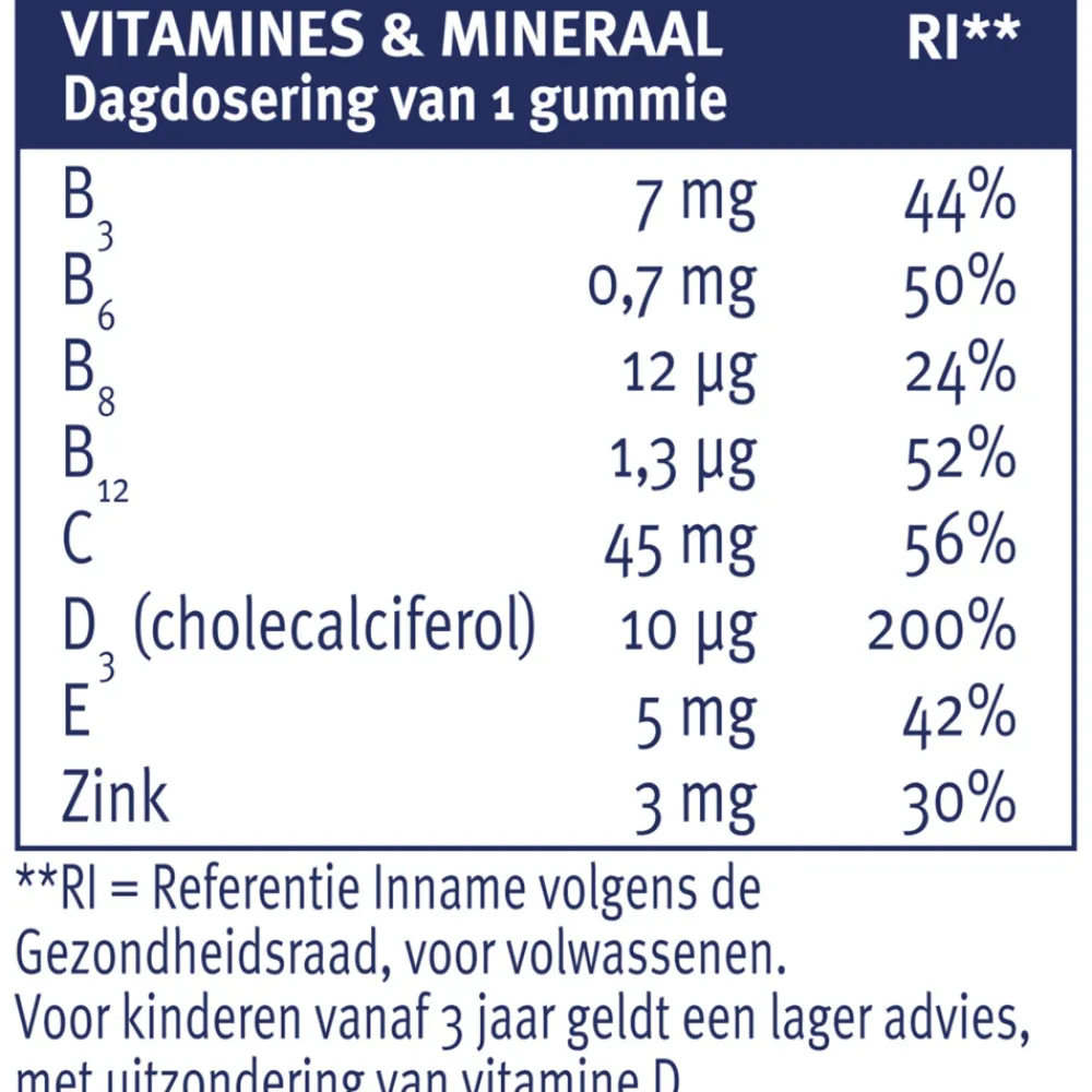 2x Junior Gummies 3-12 jaar 60 gummies Vitaminen & Supplementen|Vitaminen Kind
