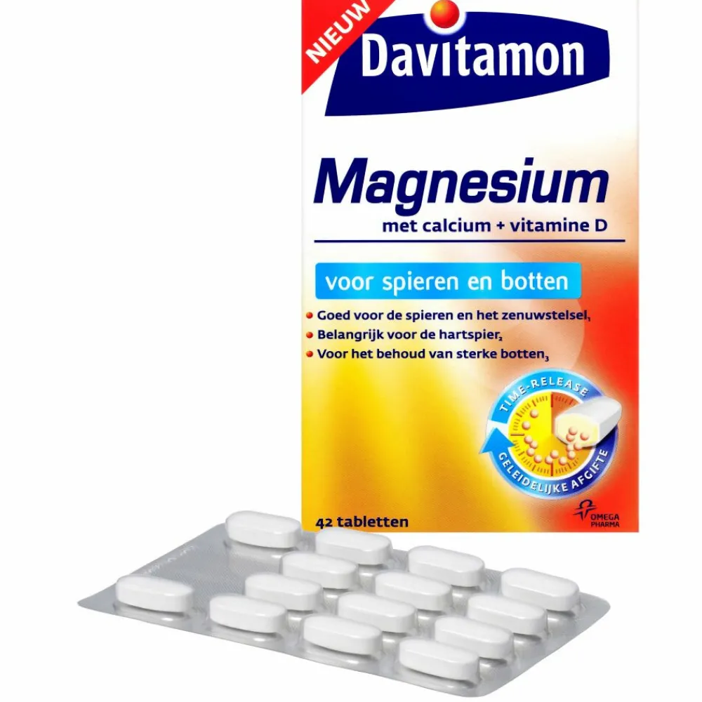 Hot 2x Magnesium Spieren en Botten 42 tabletten Mineralen