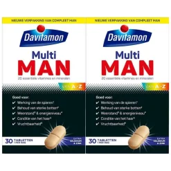 Online 2x Multi Man 30 tabletten Multi Vitaminen En Mineralen