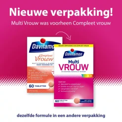 Vitaminen Vrouw<Davitamon 2x Multi Vrouw 60 capsules
